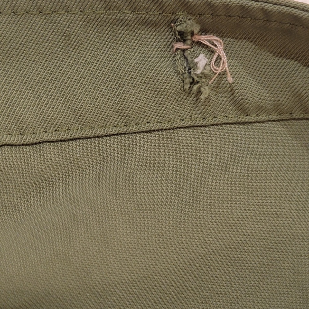 Everlane Japanese GoWeave Picnic Apron Dress Size 2 Green Drapey Lightweight - Picture 11 of 11